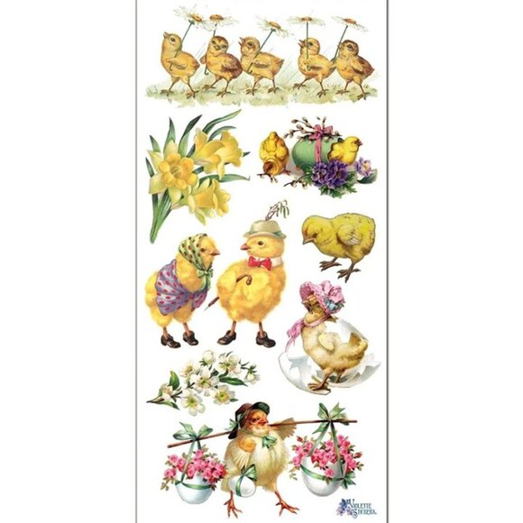 3 for $15 - Chick-A-Dee Stickers - 2 NEW Sticker Sheets for Stationary & More - Picture 2 of 5